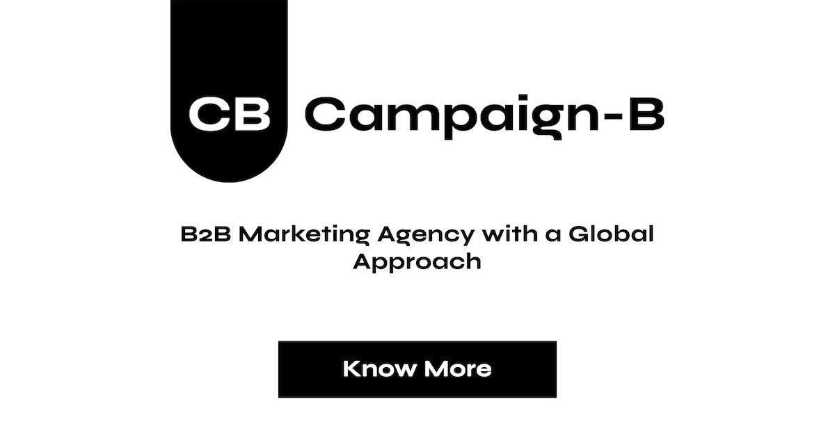 CampaignB - B2B Marketing Agency with a Global Approach